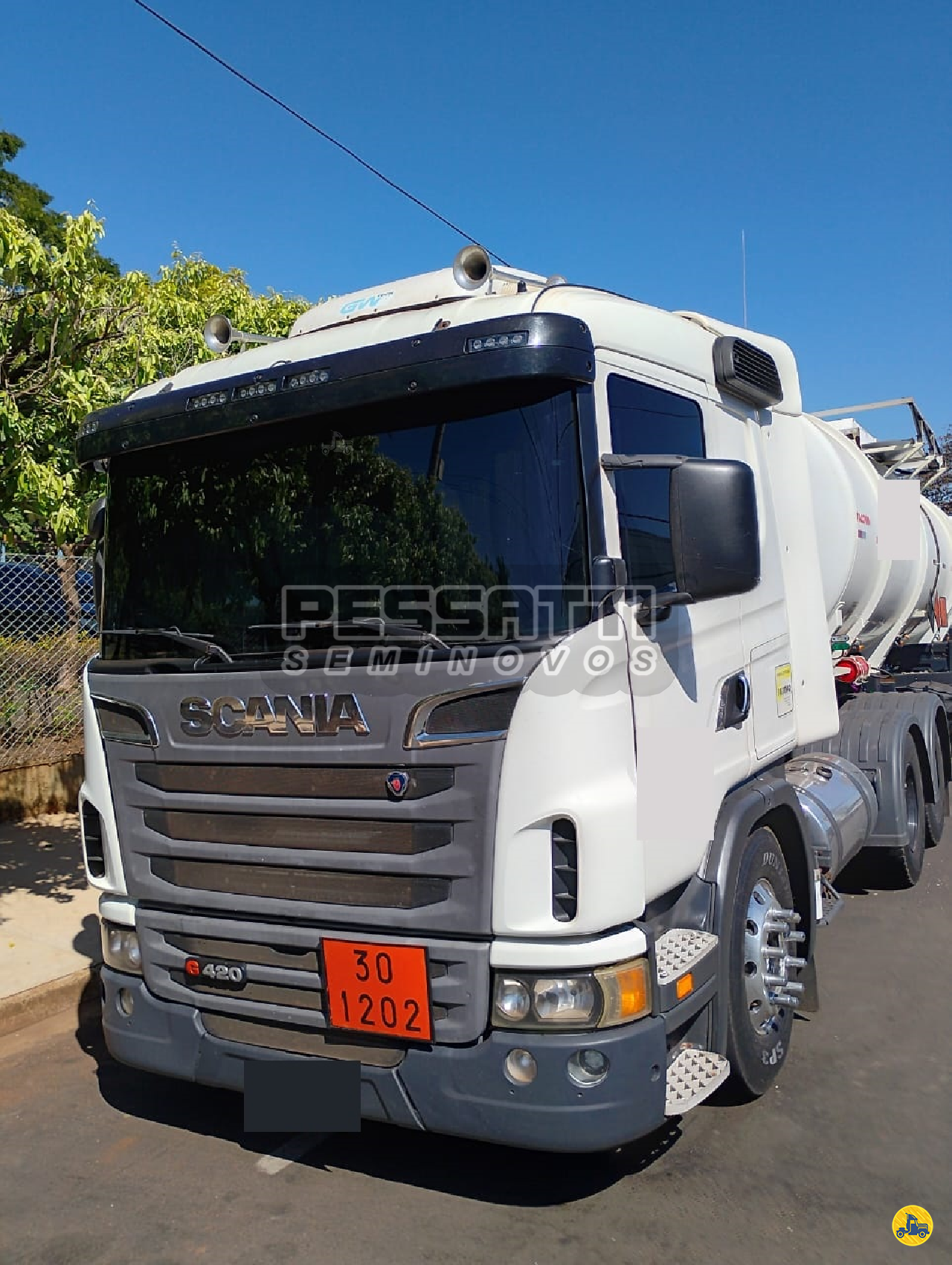 CAMINHAO SCANIA SCANIA G420 Tanque Aço Cavalo 6x4 Pessatti Seminovos CORDEIROPOLIS SÃO PAULO SP
